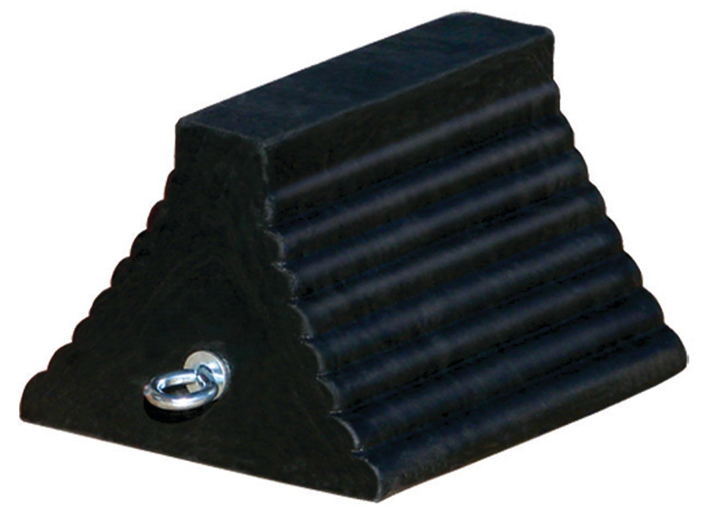 Checkers RC815 General-Purpose Rubber Wheel Chock - Wheel Chocks